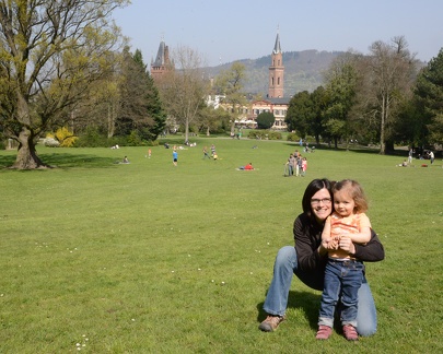 Erynn and Greta in Weinheim2